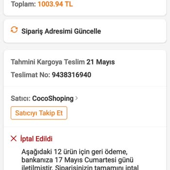 Eksik Ürün Gönderimi Ve Yanıltıcı Reklamlardan Şikayetçiyim