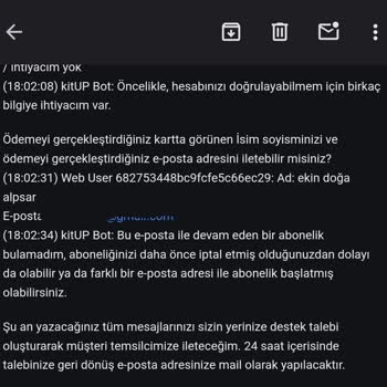 İptal Edilen Abonelikten Sonra Haksız Para Çekimi Ve Yetersiz Destek