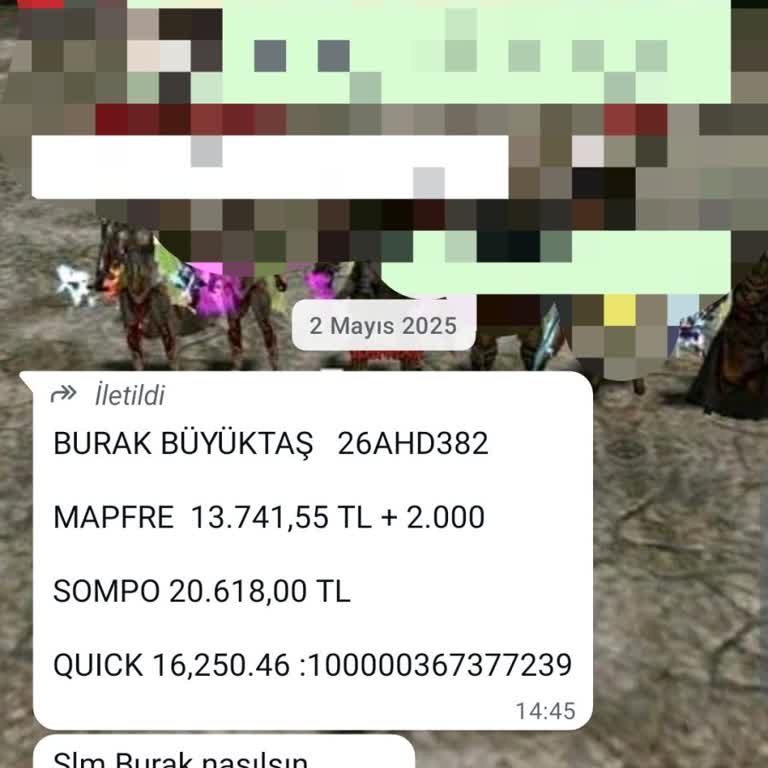 Eski Model Araca Fahiş Sigorta Fiyatları Mağduriyetim