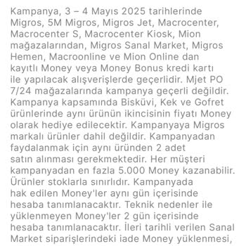 Kazandığım Money Puanlar Haber Verilmeden Silindi, Mağdur Edildim