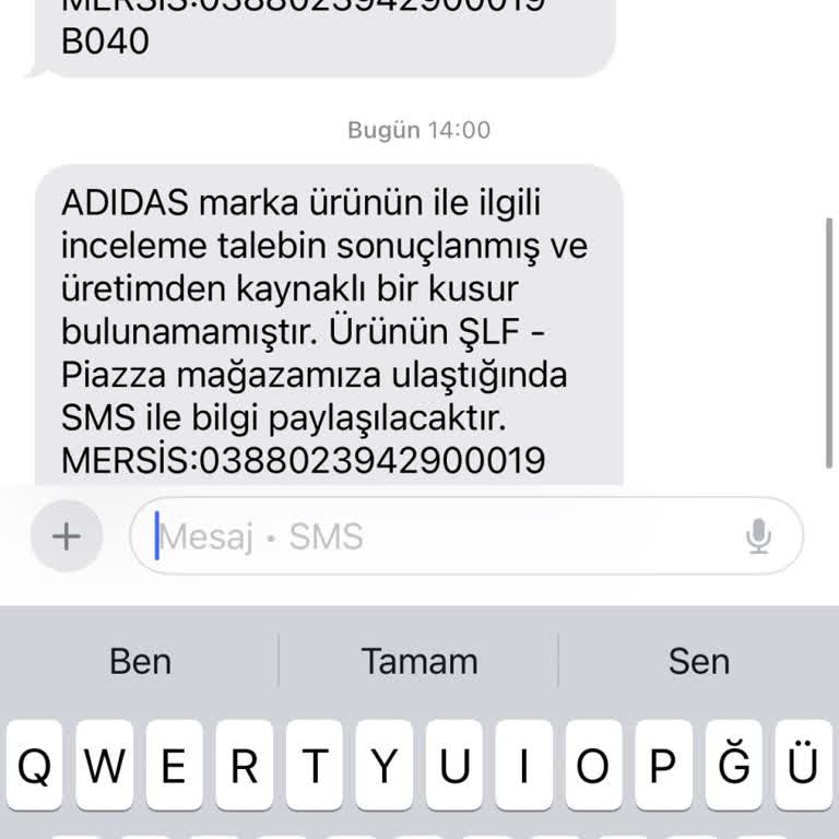 Adidas Ayakkabımın File Kısmı Yırtıldı, Değişim Talebim Reddedildi