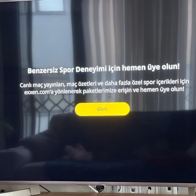 Exxen Üyelik Yenilemesinde Sürekli Hata Ve Erişim Sorunu