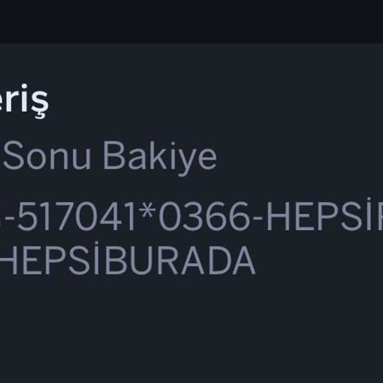 Hepsipay Hesabım Olmadan Hesabımdan Para Çekildi, İade Talep Ediyorum