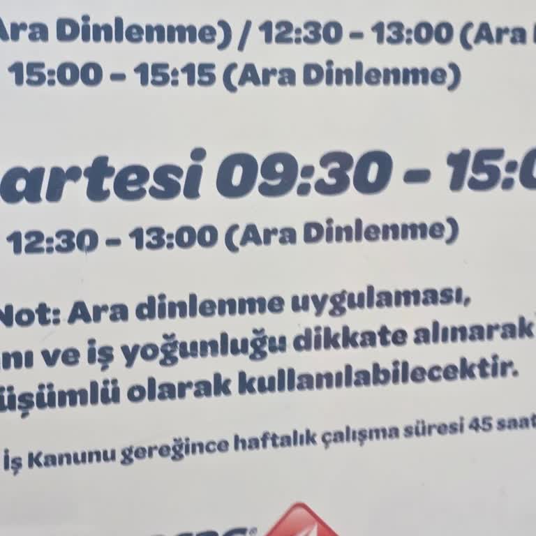 Mesai Saatlerine Uyulmaması Ve Kaba Personel Davranışı Müşteri Mağduriyeti Yarattı