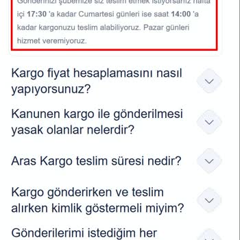 Aras Kargo Fındıkzade Şubesinde Bilgi Kirliliği Ve Kargo Teslim Sorunu
