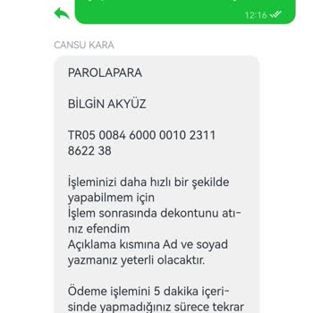 Sahte Çekilişle Kişisel Bilgilerimin Kullanılması Ve Haksız Para Talepleri Hakkında Şikayetim