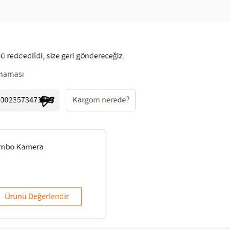 Arızalı Ürünüm İade Edilmiyor, Çözüm Sunulmuyor Ve Mağduriyetim Devam Ediyor