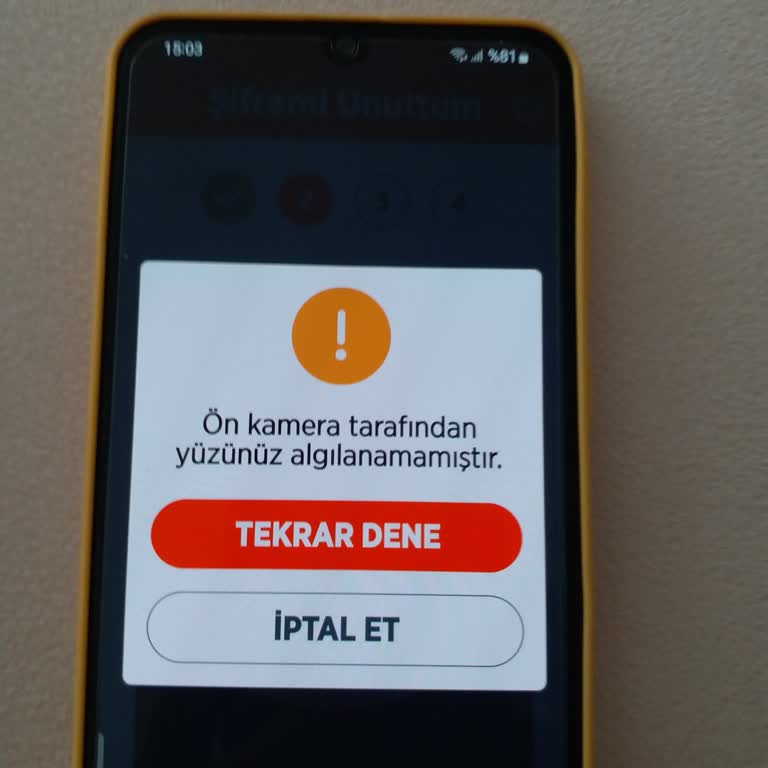 Ziraat Bankası Mobil Girişte Yüz Tanıma Sorunu Ve Hesap İptal Zorluğu