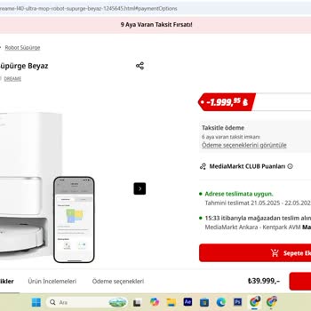 Media Markt Web Sitesinde Yanıltıcı Taksit Seçeneği Sorunu