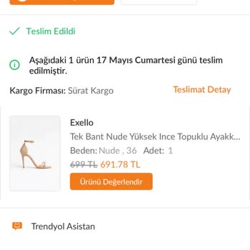 Sipariş Edilen Ayakkabı Yerine Yanlış Model Ve Renk Gönderildi