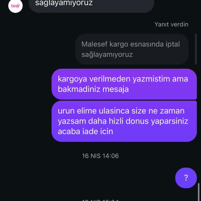 Siparişim 40 Gündür Teslim Edilmedi, İletişim Kurulamıyor