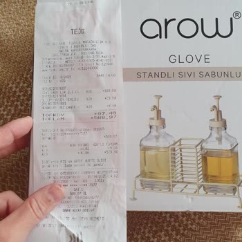 Arow Home Satın Aldığım Sıvı Sabunlukta Kullanım Sorunları Yaşıyorum