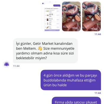 Aldığım Sucuk 3 Günde Küflendi Müşteri Hizmetleri İlgisiz Kaldı