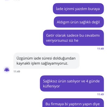 Aldığım Sucuk 3 Günde Küflendi Müşteri Hizmetleri İlgisiz Kaldı
