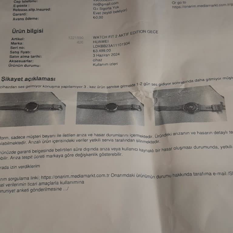 Saatimdeki Sesli Konuşma Sorunu Çözülmüyor