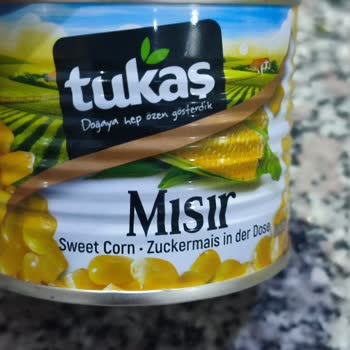 Tukaş Konserve Mısırın İçinden Sinek Çıktı Salatam Çöpe Gitti