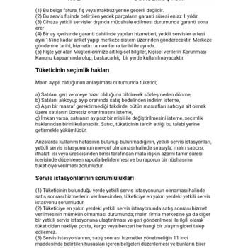 Arızalı Ürün İçin Değişim Veya İade Talebim Renk Ve Stok Gerekçesiyle Karşılanmadı