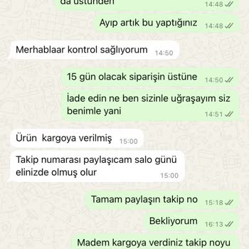 Sipariş Sonrası Ürün Gönderilmedi, İade Talepleri Cevapsız Kaldı
