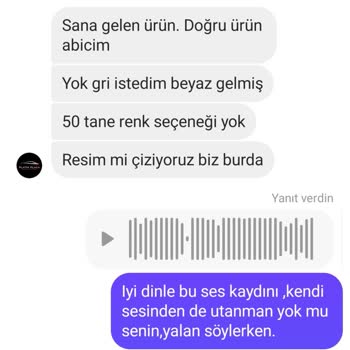 Plakalık Renk Ve Logo Hatası Giderilmedi, Satıcı Çelişkili Davranıyor