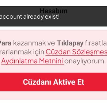 Tıkla Gelsin Uygulamasında Tıklapay Üyeliği Sorunu Ve Destek Yetersizliği