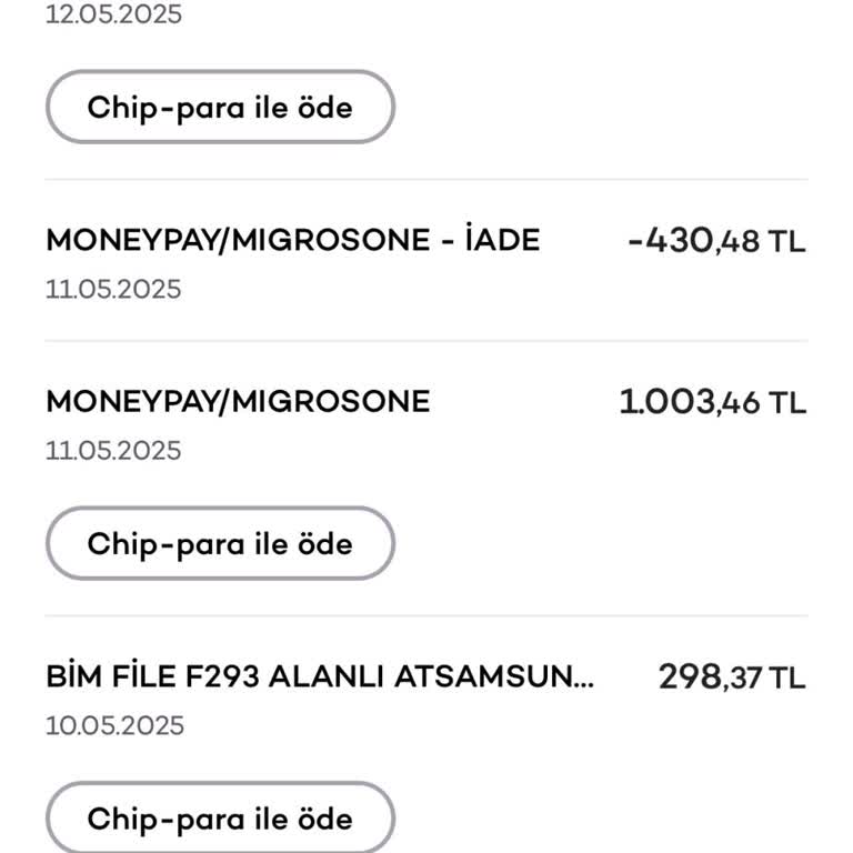 Migros Sanal Markette İade Edilen Tutar Alış Fiyatından Düşük