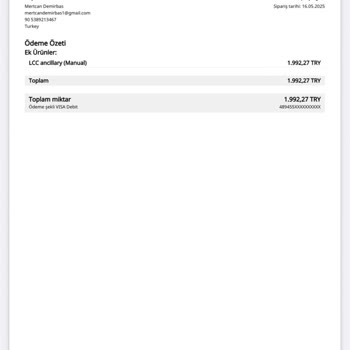 Ekstra Bagaj Ücreti Hatası Yüzünden Seyahat Planlarım Bozuldu