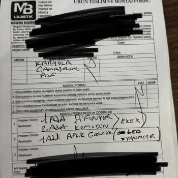 Eksik Ve Arızalı Ürünler, İlgisiz Müşteri Hizmetleriyle Mağduriyet Yaşadım