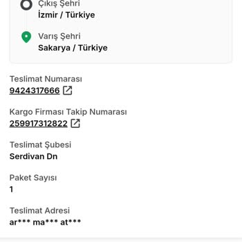 Siparişim Farklı Birine Ve Yanlış Adrese Teslim Edildi
