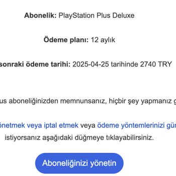 PlayStation Plus Abonelik Yenilemesinde Ani Fiyat Artışı Ve Eksik Bilgilendirme Mağduriyeti