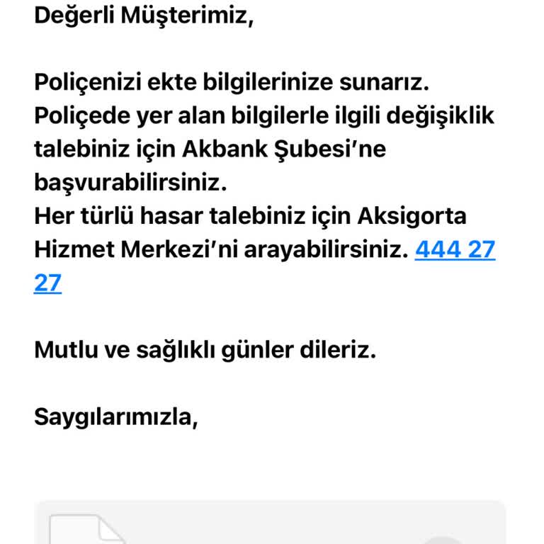 Onayımız Olmadan Yapılan Poliçe Yenilemesi Ve İptal Talebi