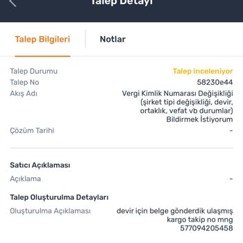 Trendyol Devir İşlemi Süresi Beklenenden Çok Uzun Sürdü, Mağduriyet Yaşıyorum