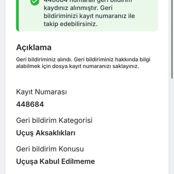 Aktarmalı Uçuşta Yaşanan Gecikme Ve Yetersiz Müşteri Hizmeti Nedeniyle Mağduriyet