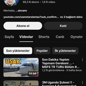 Yeni Video Yayınlanmaması Hakkında Şikayet