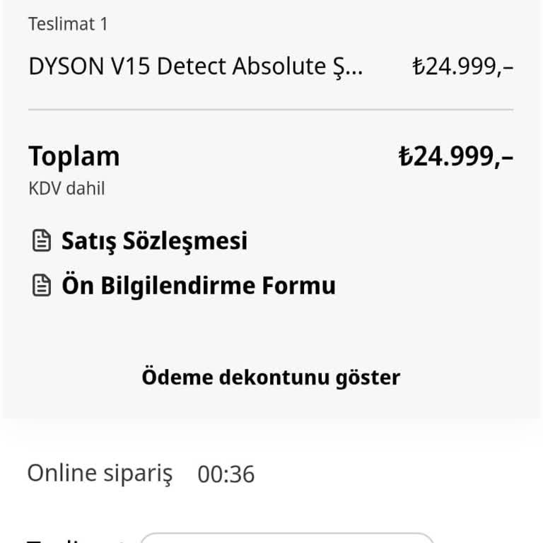 Siparişin Teslim Edilmemesi Ve Yetersiz Müşteri Desteği Nedeniyle Mağduriyet