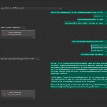 Aynı Arızadan Üçüncü Kez Mağdur Oldum, Garanti Süresi Yetersiz Kaldı