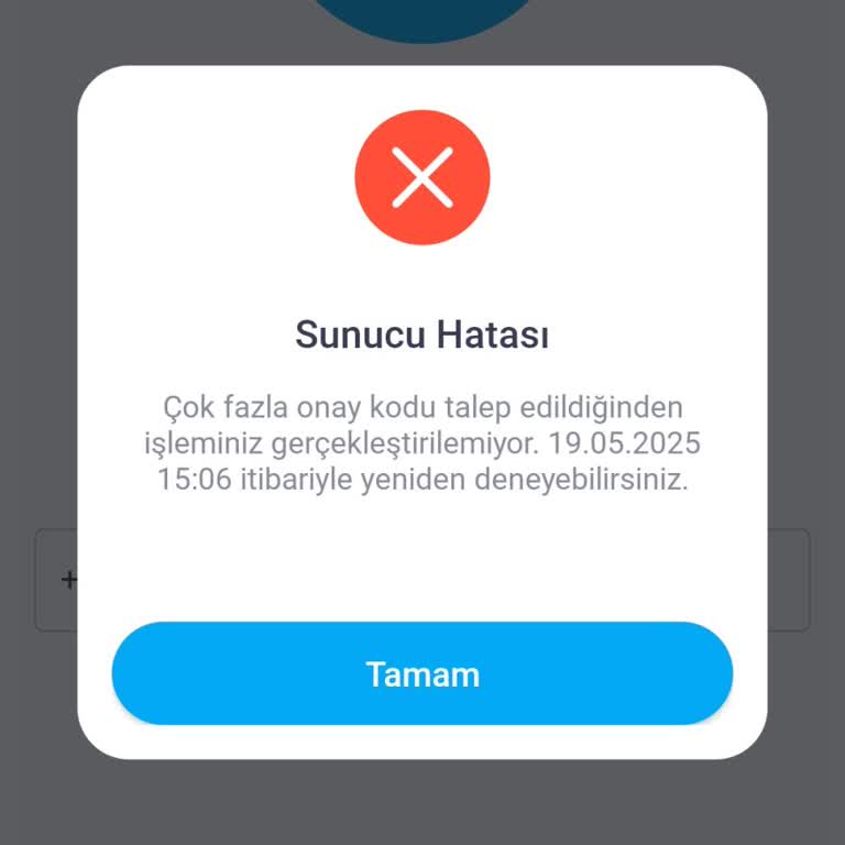 Sürekli Sunucu Hatası Nedeniyle Mesaj Atamıyorum