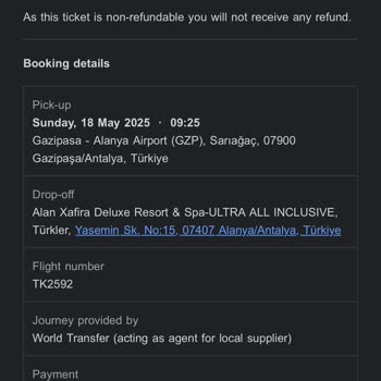 Rezervasyonum Son Anda Haksız Yere İptal Edildi, Mağdur Edildim