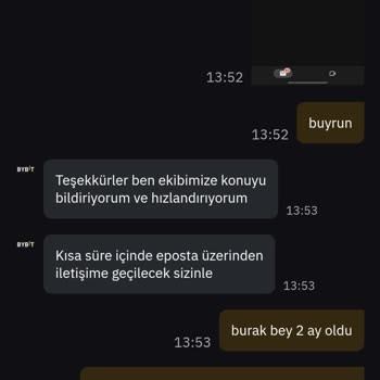 Bybit Hesabım Askıya Alındı, 2 Aydır Paramı Alamıyorum