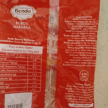 Bendo Makarna Kaynatırken Plastik Benzeri Madde Ve Köpük Sorunu
