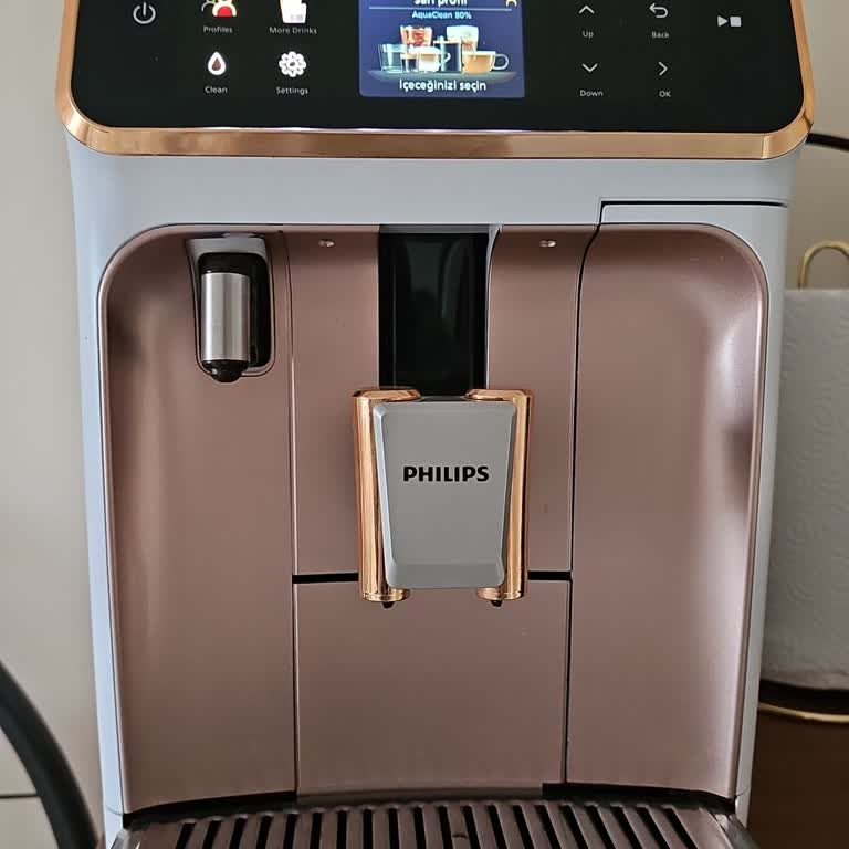 Philips Lattego 5500 Kahve Makinesinde Yetersiz Sıcaklık Ayarı Sorunu