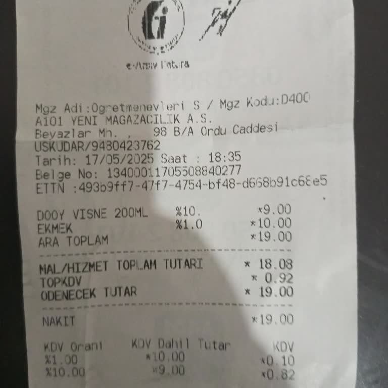 Fiş Talebim Nedeniyle Personelden Hakaret Gördüm