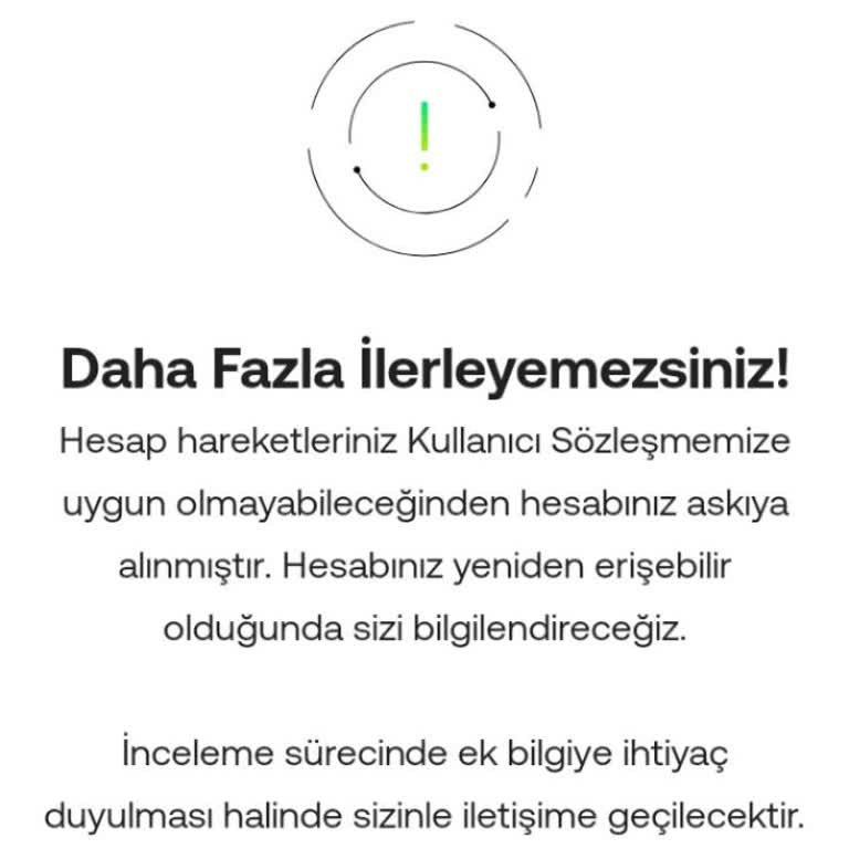 Hesabım Bloke Edildi, Parama Ulaşamıyorum!