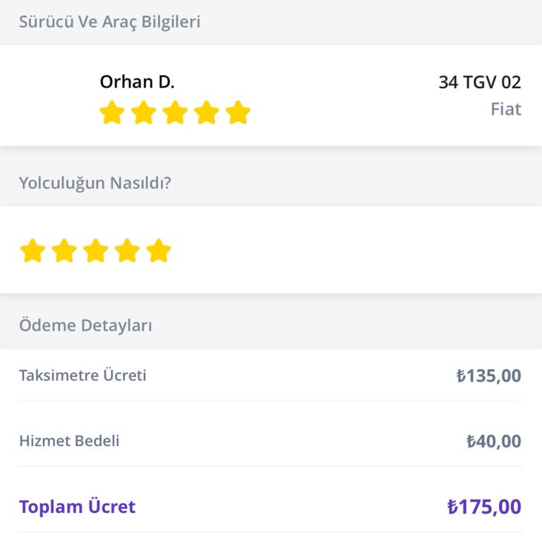Getir Taksi'de Haksız Çift Tahsilat Ve İade Sorunu