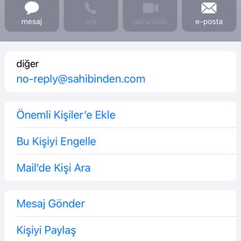 Sahte Mail İle Kişisel Bilgilerim İstendi