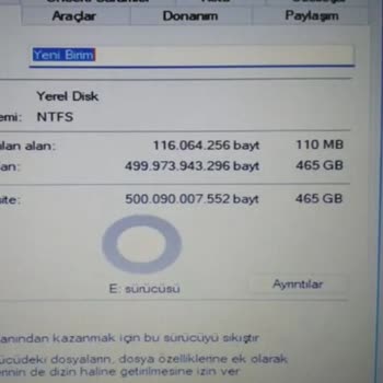 2 TB Harici Disk Yerine 500 GB HDD Gönderildi