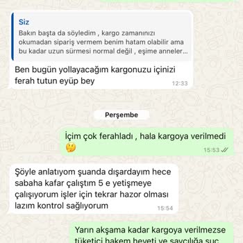 Siparişim Gönderilmiyor Muhatap Bulamıyorum