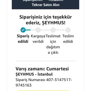 Amazon Siparişim Teslim Edilmedi, Ücret Alındı Ama Çözüm Sunulmuyor