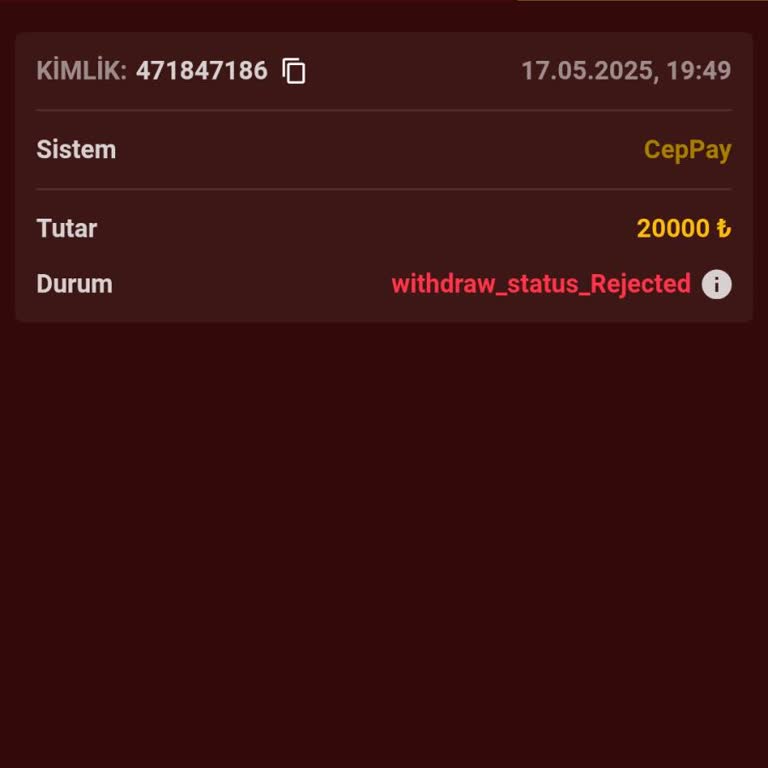 Wipbet Kazancım Haksız Gerekçeyle Ödenmiyor