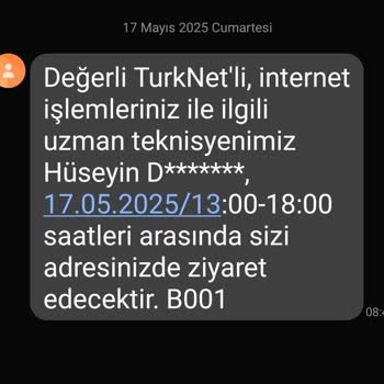 Kurulum Randevusunda Ekip Gelmedi, Bilgilendirme Yapılmadı