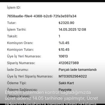 İade Sürecinin Başlatılmaması Ve Oyalama Sorunu